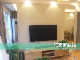 石家庄乐豪斯装饰保利花园竣工工地