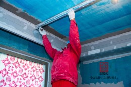 东南智慧城190平顶面找平现场
