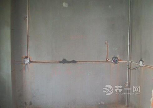 125平三居室简约风格水电改造施工图